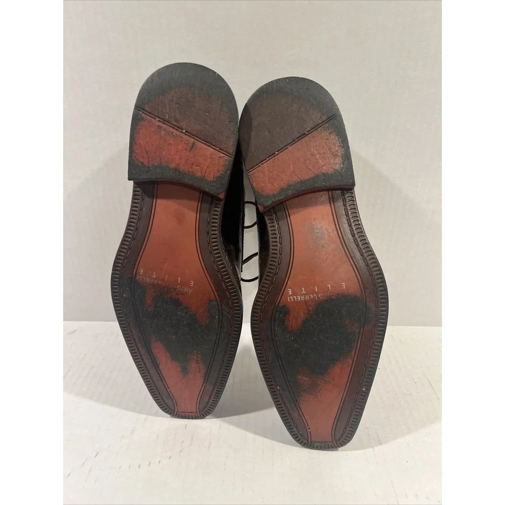 ANTONIO CERRELLI ELITE‎ LACE-UP DRESS SHOES MEN'S SIZE 9.5